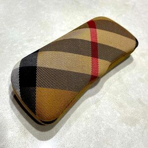 Burberry Eyeglass Case Hard Clamshell Style For Glasses Nova Check Plaid case⭐️